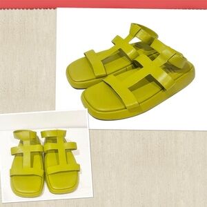 Jeffrey Campbell Lime Green Sandals